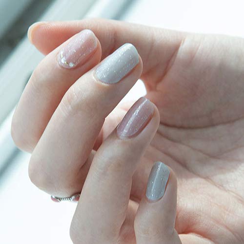 [GELATO FACTORY. ] Nail seal [sparkling pastel pink blue] put only manicure gel nails nail tip nail seal