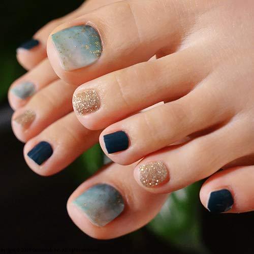 [GELATO FACTORY. Foot Nail seal [mojito turquoise] put only manicure gel nails nail tip nail seal