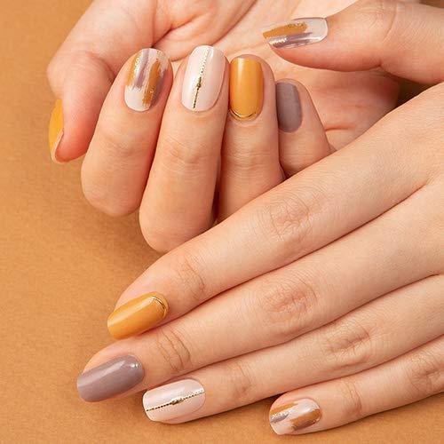 Just put no gel nail seal gelato factory damaged manicure (caramel chocolate nuance)