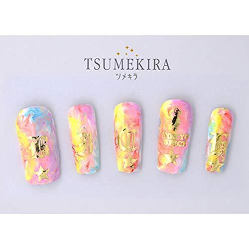 TSUMEKIRA (Tsumekira) nail seal BritneyTOKYO produce 2 Chola Glamour 2 1 sheet Gold SG-BTK-110 Blue