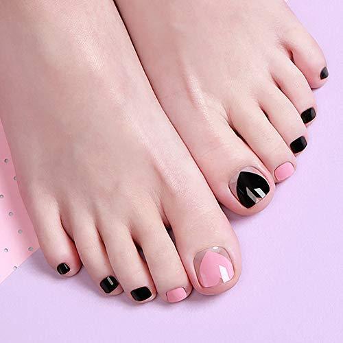 [ENVYLOOKZINIPIN] just put the foot nail seal for long-lasting foot nail seal nail strip nail wrap fashionable design _FA00038