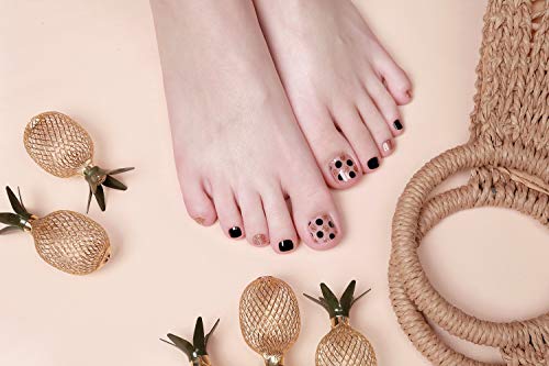 ZINIPIN FA032 30 pieces Foot Gel Nail seal (plump Golden Ball)