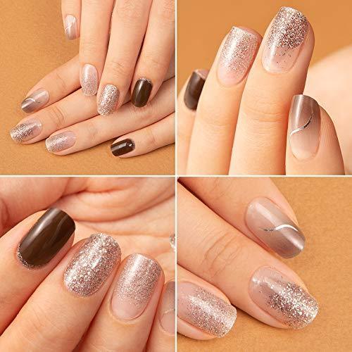 [GELATO FACTORY. ] Nail seal [Earl Gray sparkling] put only manicure gel nails nail tip nail seal