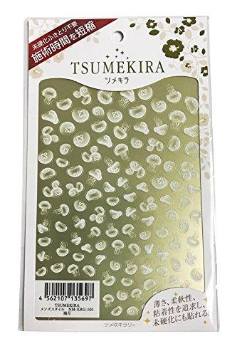 Tsumekira Nail seal Men's style jellyfish NM-KRG-101