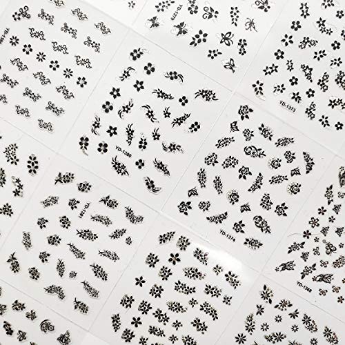 90 sheets Nail Art seal Mini Nail for cute manicure nail sticker