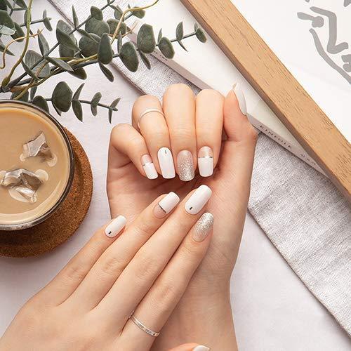 [GELATO FACTORY. ] Premium Nail seal [White over Dream] just put 100% gel polish manicure gel nails nail chip seal nail parts self-nail