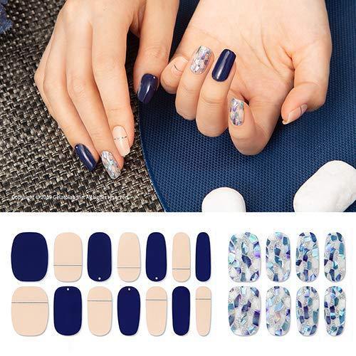 [GELATO FACTORY. ] Premium Nail seal [Deep Blue Shell just put 100% gel polish manicure gel nails nail chip seal nail parts self-nail