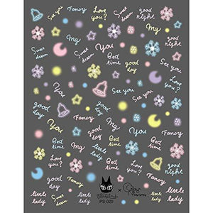 Bettygel whim sticker Winter Pastel