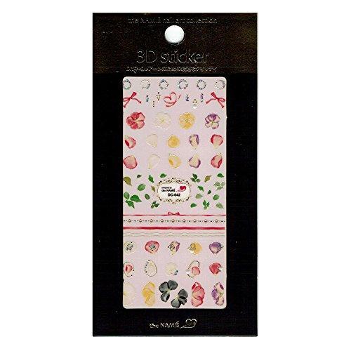 Namie Nail Art Collection 3D stickers DC-042 (1 seat)