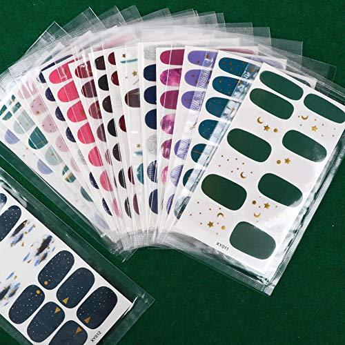 [16 pieces set] nail sticker nail wrap women ladies Manicure Nail Art Nail accessories nail design self nail cute nail seal fashionable gift gift