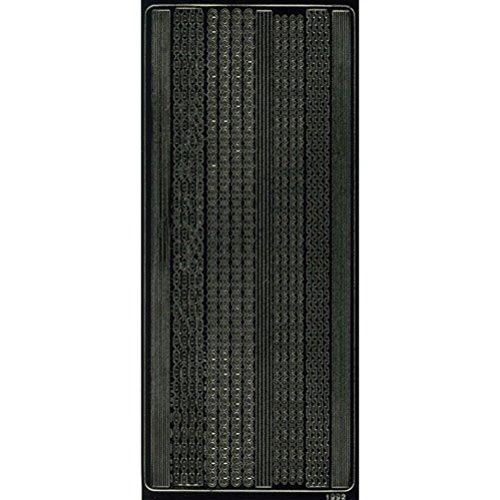 Elegant cut seal # 3 black