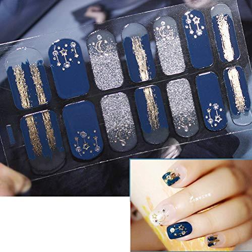 shiyi nail wrap Manicure Nail Art Women Ladies gifts gift cute nail seal six sets