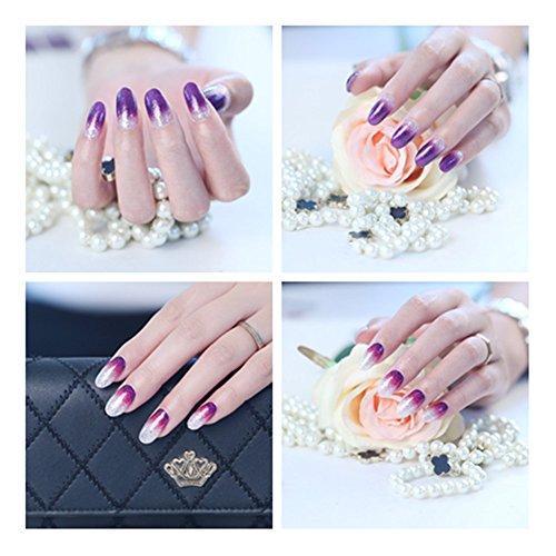 9 piece set nail seal Nail sticker set put only manicure (gradient 9 piece set)