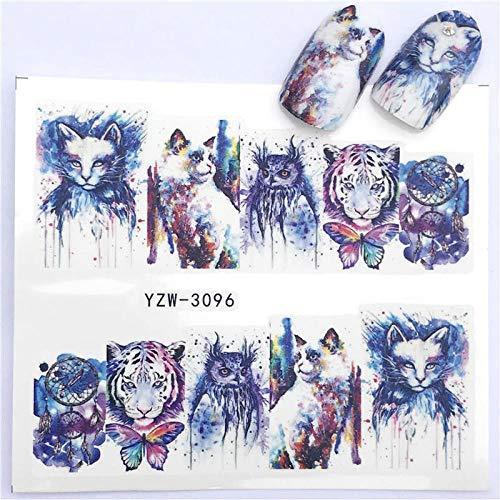 SUKTI & XIAO Nail stickers Nail Art Tips Nail interior manicure, beauty water movement of one PC to press the Yzw-3098