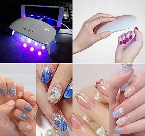 UV Light LED Nail Dryer curing light resins for Japanese manual with papers timer can be set folding hands and feet dual UV and LED double light gel nail resin for craft