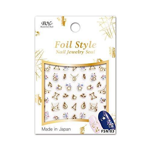 BN foil-style nail seal FSN-03 Astral Rain (1 seat)