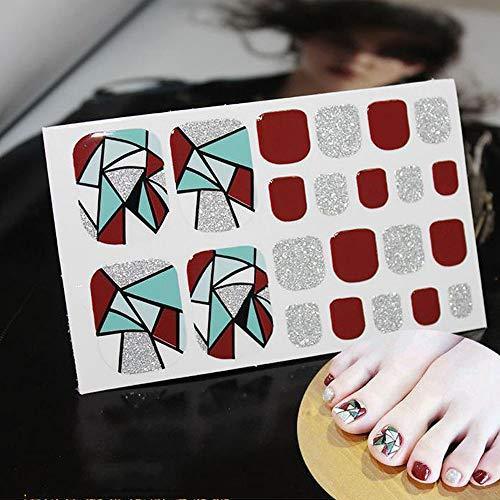 Toenail seal waterproof leg Paste nail (6)