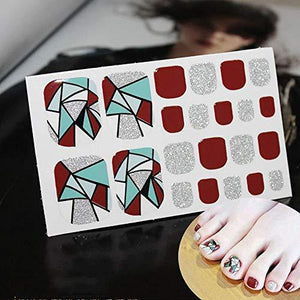 Toenail seal waterproof leg Paste nail (6)
