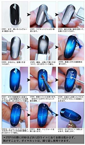 Fruit Sugar fruit Sugar 3D jewelry nail sticker plastic nail embedded in the seal nail sticker gel nail and Resin nail art (Big diamond)