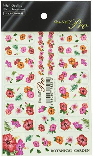 Sha-Nail Pro Nail seal Botanical Hibiscus Art material