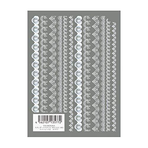 TSUMEKIRA (Tsumekira) nail seal River Race 2 white NN-LLC-301 1 sheet