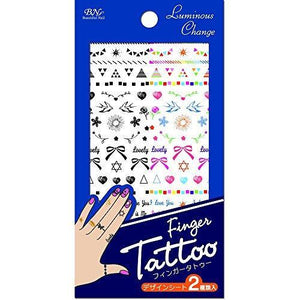 BN Nail seal sticker BN finger Tattoos FGT-04