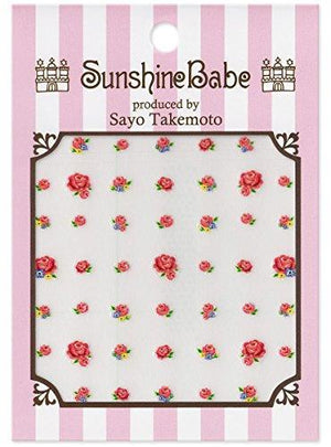 Nail seal Sayo Style Rose Peach Sunshine Baby Saya Takemoto