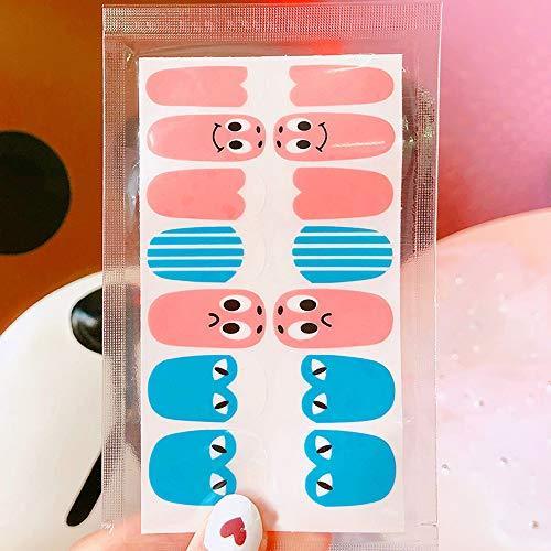 LATTCURE nail stickers, "84 pieces / 6 pieces" cute only a variety of designs put nail decorative nail seal nail for decoration gel nail seal