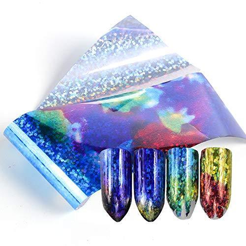 50 seal nail foil race Sakura spring starry sky Neirudeko sticker nail art foil (random)