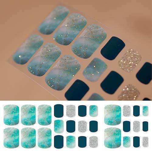 [GELATO FACTORY. Foot Nail seal [mojito turquoise] put only manicure gel nails nail tip nail seal