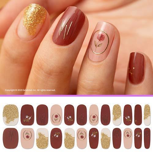 [GELATO FACTORY. ] Nail seal [Churun dry flower] put only manicure gel nails nail tip nail seal Nail parts self-nail