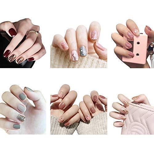 -6 sheets only manicure nail art nail wrap nail accessories women ladies present gift cute popular fashionable senior nail seal put nail stickers