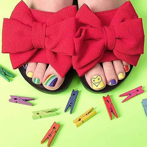 [ENVYLOOKZINIPIN] just put the foot nail seal for long-lasting foot nail seal nail strip nail wrap fashionable design _FA00048