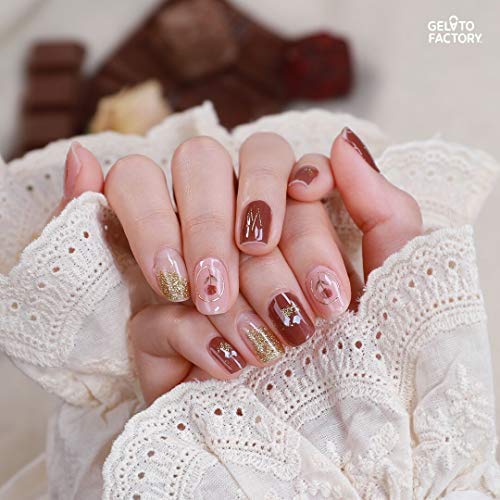 [GELATO FACTORY. ] Nail seal [Churun dry flower] put only manicure gel nails nail tip nail seal Nail parts self-nail