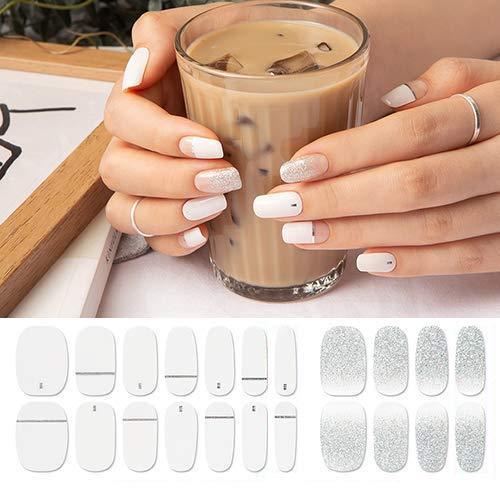 [GELATO FACTORY. ] Premium Nail seal [White over Dream] just put 100% gel polish manicure gel nails nail chip seal nail parts self-nail