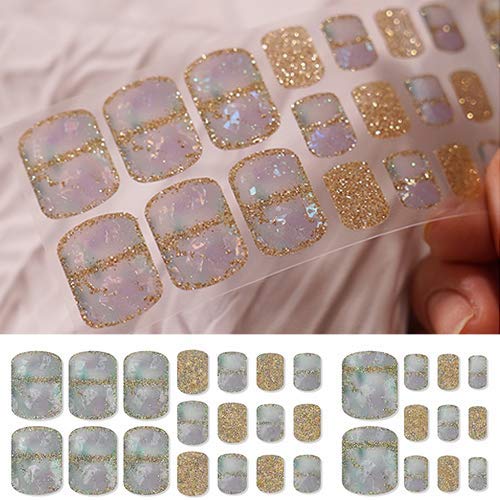 [GELATO FACTORY. Foot Nail seal [Garden Quartz Shell stick only manicure gel nails nail tip nail seal