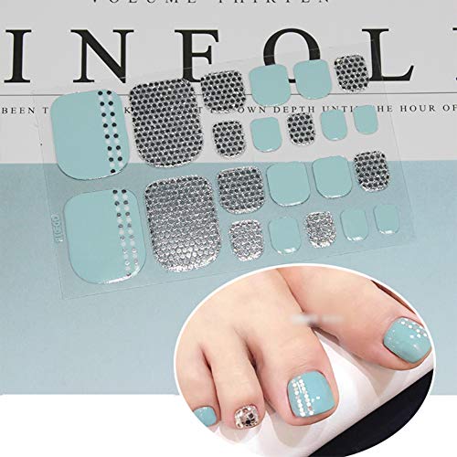 Nail Nail with no foot NAILDOKI damage seal nail sticker nail wrap nail accessories real nail Gers sticker woman cute popular fashionable senior -6 sheets