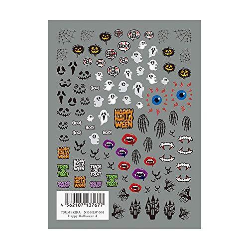 TSUMEKIRA (Tsumekira) nail seal Happy Halloween4 NN-HLW-501 1 sheet multi-color