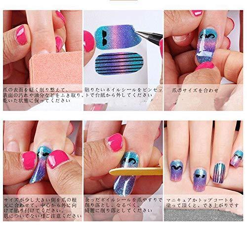 12 Zhang nail art full cover sticker toes of the nail sticker 10024