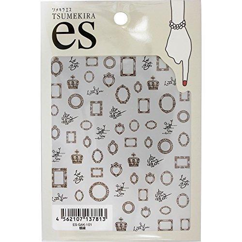 TSUMEKIRA (Tsumekira) nail seal es frame ES-GAK-101 multi-color