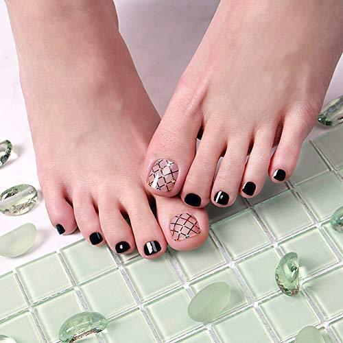 [ENVYLOOKxZINIPIN] just put the foot nail seal for long-lasting foot nail seal nail strip nail wrap fashionable design _FA00106