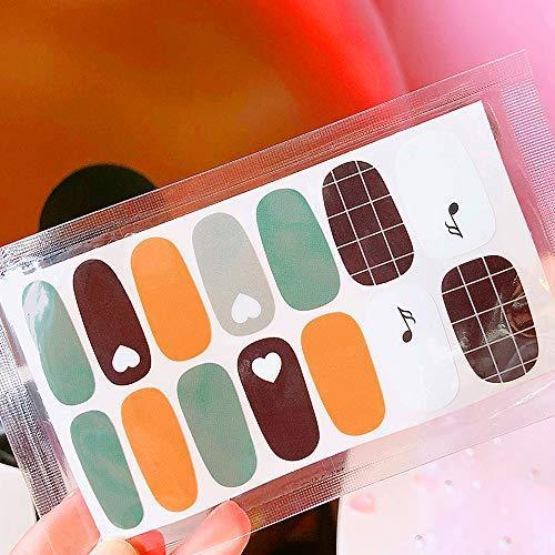 LATTCURE nail stickers, "84 pieces / 6 pieces" cute only a variety of designs put nail decorative nail seal nail for decoration gel nail seal