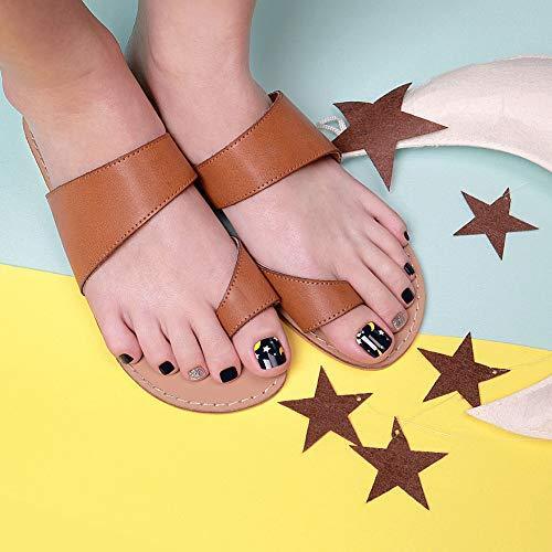 [ENVYLOOKZINIPIN] just put the foot nail seal for long-lasting foot nail seal nail strip nail wrap fashionable design _FA00062