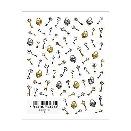 TSUMEKIRA (Tsumekira) nail seal es key ES-KEY-101 multi-color