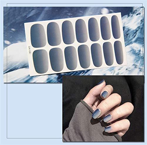 -8 sheet just put nail stickers nail polish nail art nail wrap nail accessories women ladies present gift cute popular fashionable senior nail seal