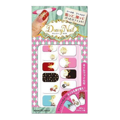 BN Nail seal sticker BN dressy nail PPV-01