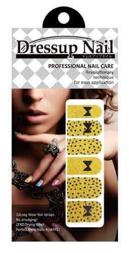 The sum line Dressup Nail nail seal ribbon × Gold 2-pack