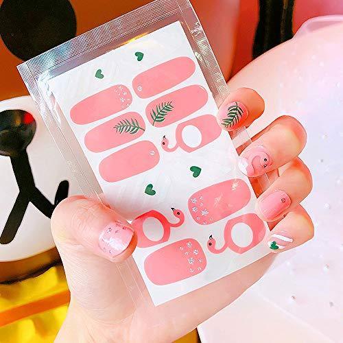 LATTCURE nail stickers, "84 pieces / 6 pieces" cute only a variety of designs put nail decorative nail seal nail for decoration gel nail seal