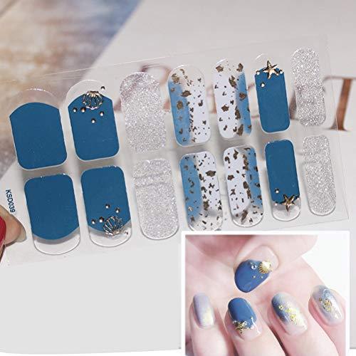 shiyi nail wrap Manicure Nail Art Women Ladies gifts gift cute nail seal six sets