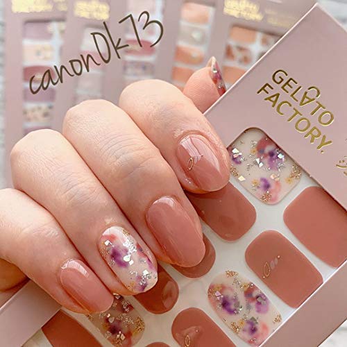 [GELATO FACTORY. ] Nail seal [dark pink x Hanaemi] put only manicure gel nails nail tip nail seal Nail parts self-nail